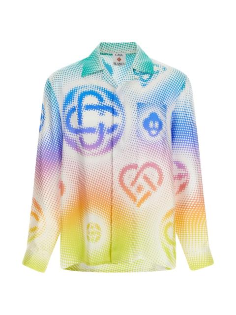 CASABLANCA 'Halftone Logo' shirt