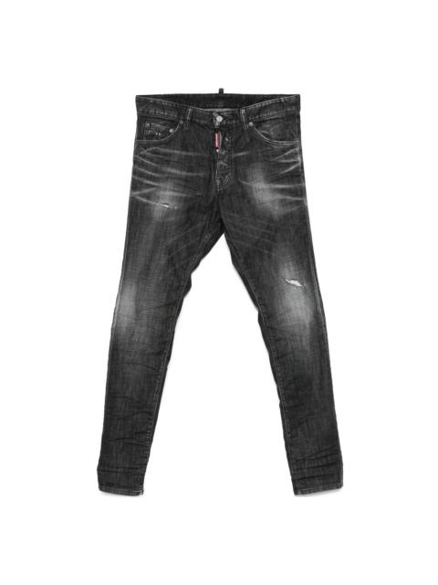 Dsquared2 Black Denim - Regular & Straight-Leg Jeans Men