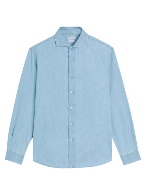 Brunello Cucinelli Brunello Cucinelli Denim Shirt