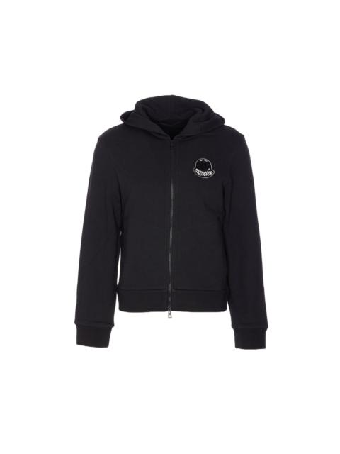 Moncler Moncler Men Logo Zip Up Cardigan