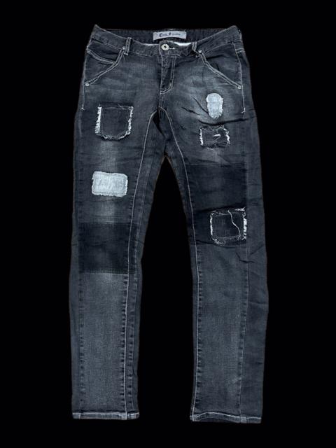 Hysteric Glamour Japanese Brand Cook Jeans Patches Inspired Undercover Style