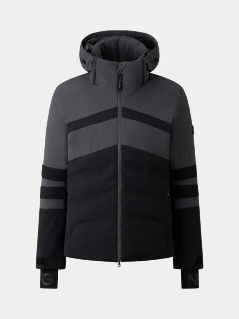 Henri Ski jacket in Black/Gray