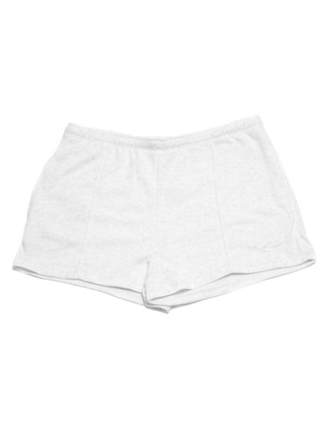 Nike Chill Terry High-Waisted Slim 2" Terry Shorts "WHITE"