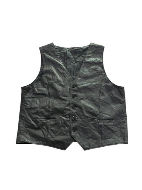 Other Designers Beauty Beast × If Six Was Nine × Japanese Brand - 🇯🇵 JAPANESE BRAND GENUINE LEATHER VEST