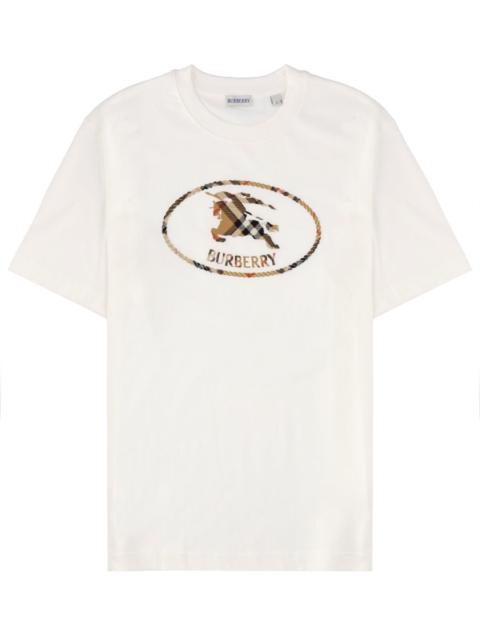 Burberry Burberry Men "Check" T-Shirt