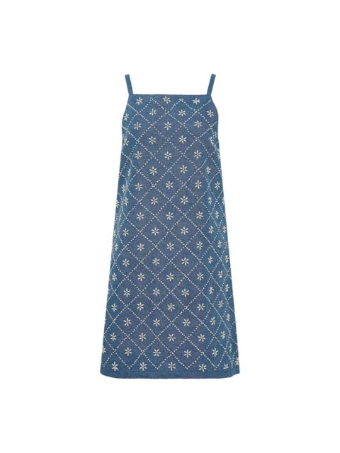 rag & bone Gentry Embellished Denim Dress