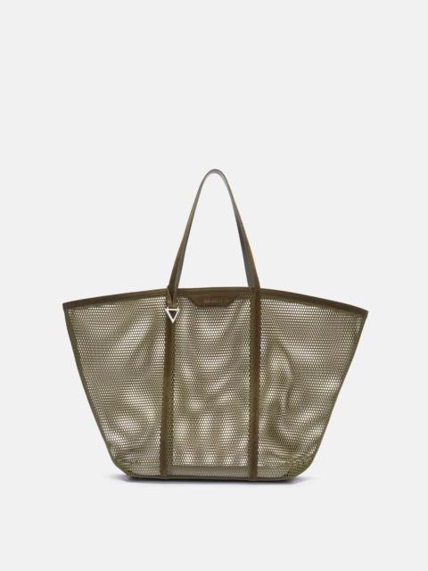THE ATTICO ''VIA DEL MARE'' MILITARY GREEN TOTE BAG