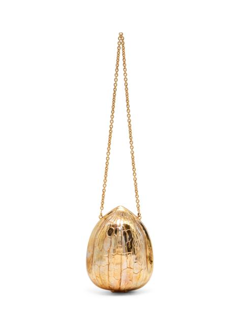 JW Anderson Walnut Clutch gold