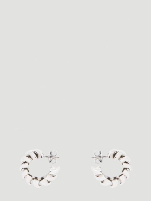 Bottega Veneta Bottega Veneta Women Twisted Hoop Earrings