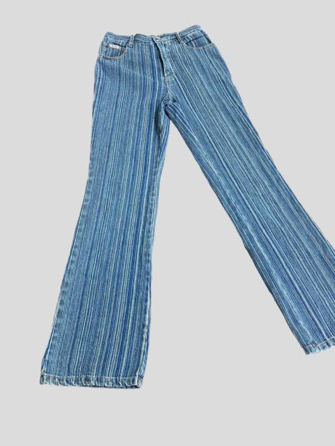 Other Designers Designer - FLARE JEANS FIRHINE STRIPED BOOT CUT