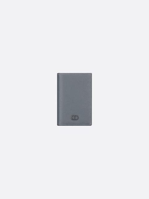 Dior CD Icon Vertical Bifold Card Holder