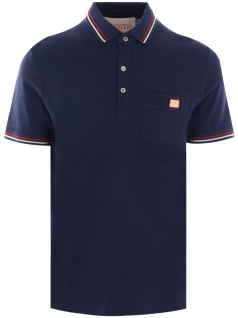 Valentino Valentino Men Cotton Polo Shirt With Logo