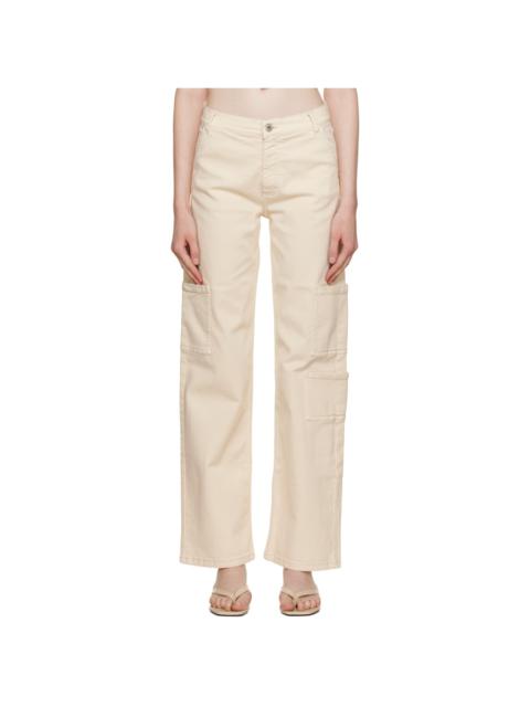 HALFBOY®️ Off-White Worker Trousers