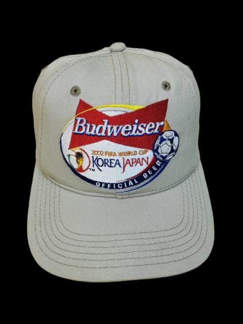 Other Designers Budweiser - VINTAGE 1999 FIFA WORLD CUP X BUDWEISER KOREA JAPAN HAT CAP