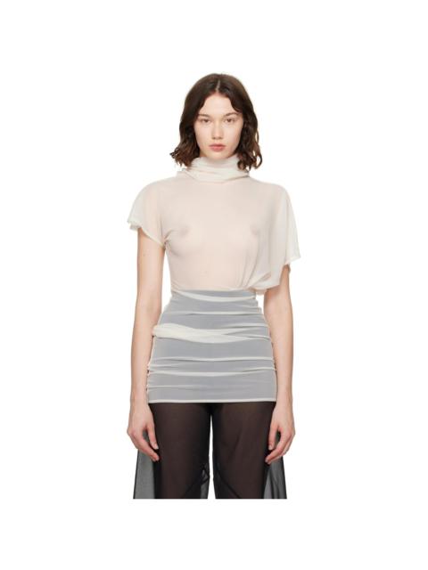 Rick Owens Lilies Off-White Lilith Top