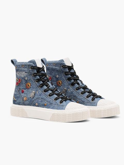 Marc Jacobs THE TRINKET CHARM HIGH TOP SNEAKER
