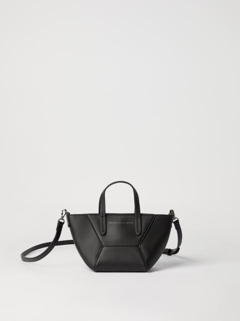 Brunello Cucinelli BC Duo mini bag in calfskin with monili