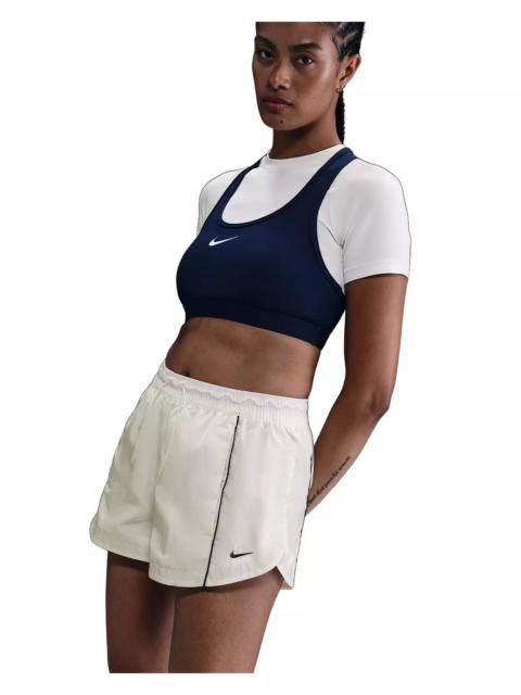 Nike Women's Windrunner Mid-Rise 2" Woven Shorts -Sail