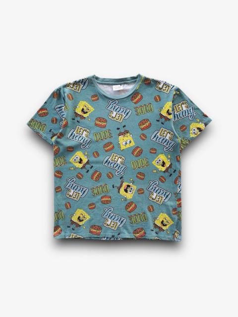 Other Designers Spongebob Squarepants Cartoon Full Print Tshirt