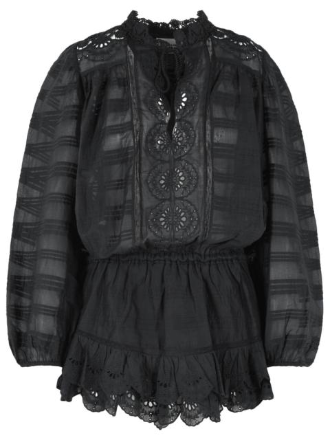 Isabel Marant Étoile Isabel Marant Etoile 'Preya' Black Cotton Dress Women