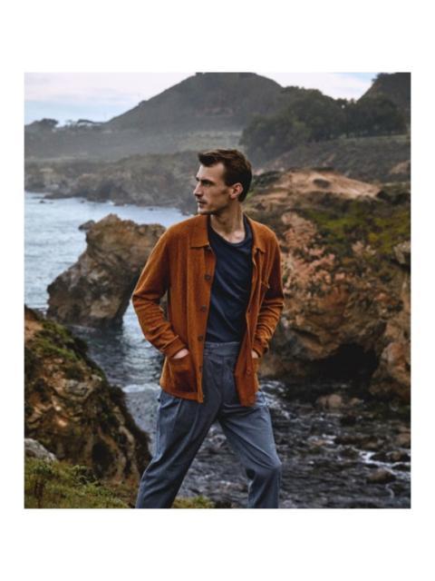 Other Designers NWT Todd Snyder Cotton‎ Linen Pub Jacket in Dark Orange Sz Medium $328