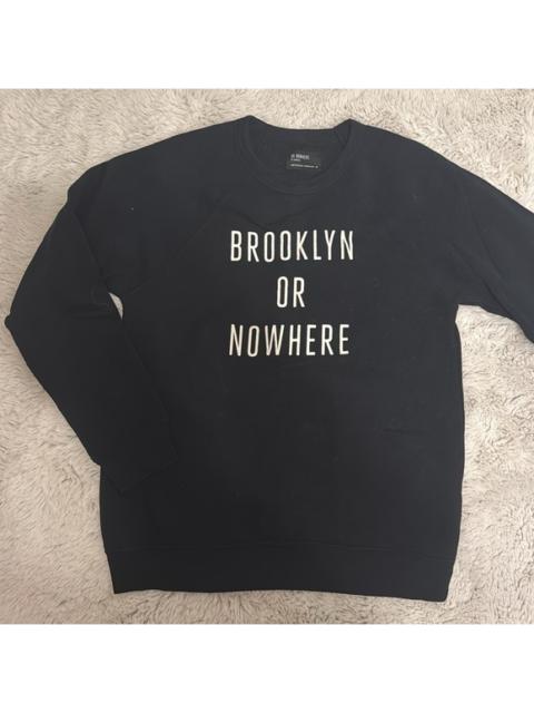 Other Designers KNOWLITA Brooklyn Or Nowhere Graphic Sweatshirt