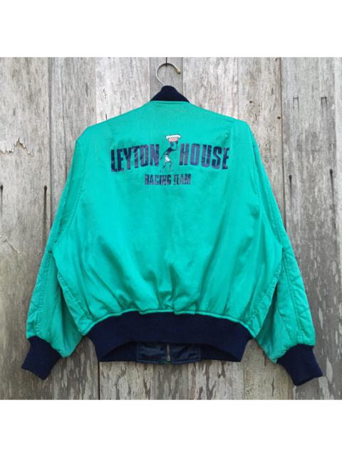 Other Designers Vintage - Vintage Leyton House Racing Team Reversible Jacket Big Logo