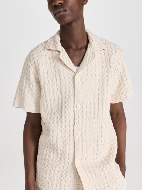 OAS Cuba Waffle Shirt