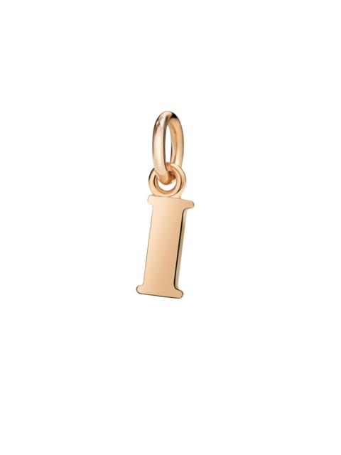 DoDo ROSE GOLD LETTER I CHARM