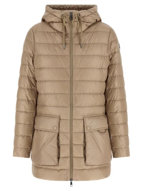 Moncler Jasmin Puffer Jackets Beige