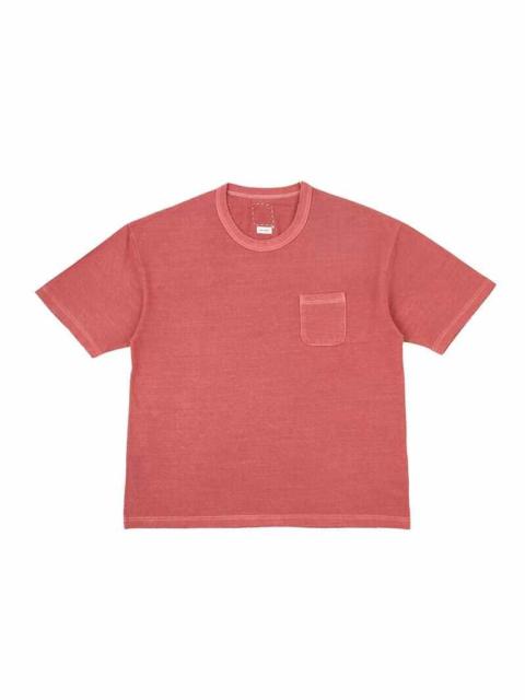 visvim AMPLUS TEE S/S (U.D.) RED