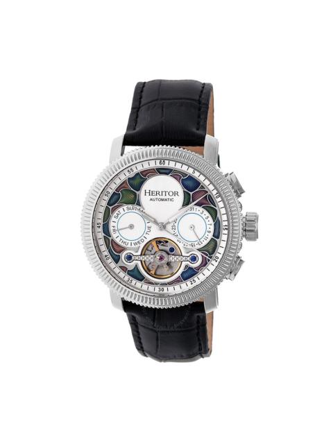 Other Designers Heritor Aura Automatic Vitreous Enamel Dial Men's Watch HR3504