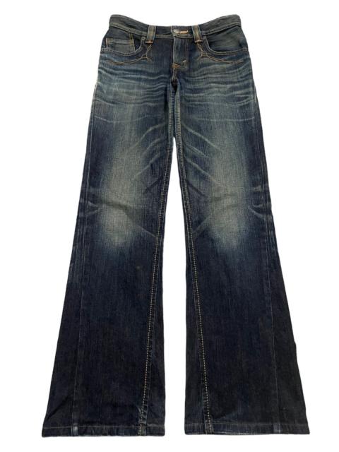 Other Designers Vintage 90s Edwin Exclusive XV Blue Wash Bootcut Jeans