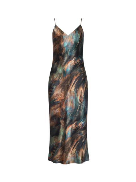L'AGENCE Seridie Silk Slip Dress