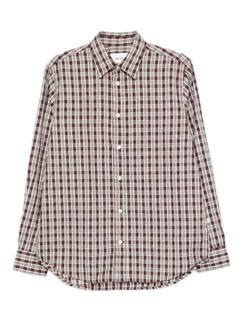 NN07 Colby checked cotton shirt