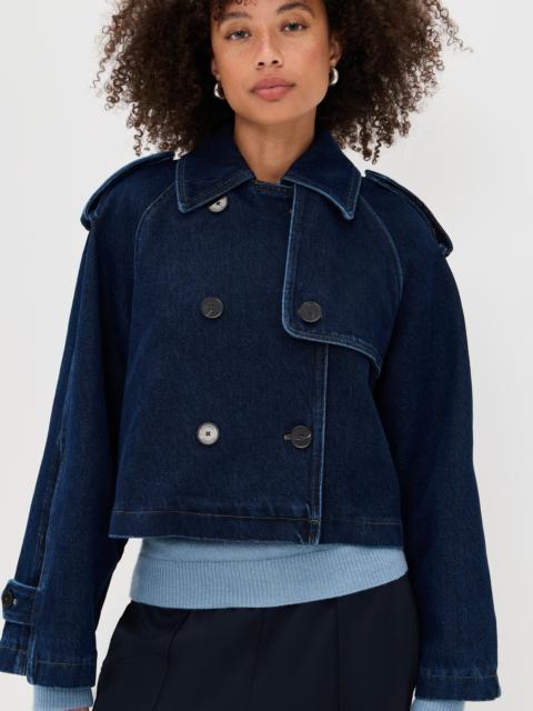 CLOSED Cropped Trench Coat