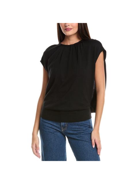 SIMKHAI SIMKHAI Lamara Draped Wool Pullover