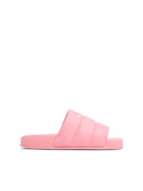 adidas embossed-logo open-toe slides