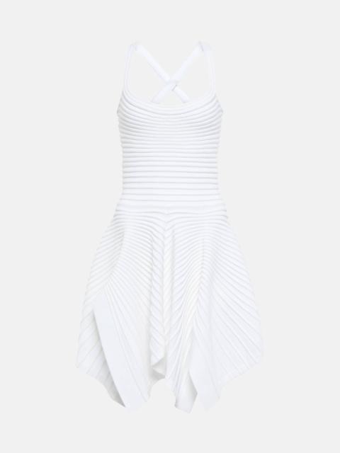 Alaïa Ribbed-knit minidress