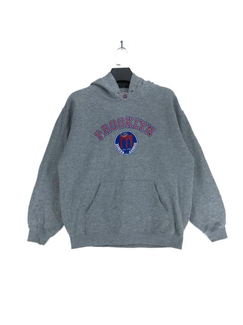 Other Designers Vintage - Hill Crop Brooklyn Big Logo Pullover Hoodies #2675-101