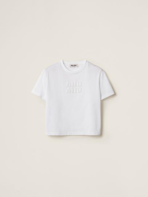 Miu Miu Cotton jersey T-shirt