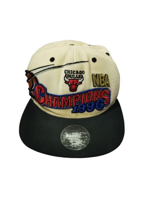Other Designers Vintage - Vintage Hat Chicago Bulls NBA Champions 1996