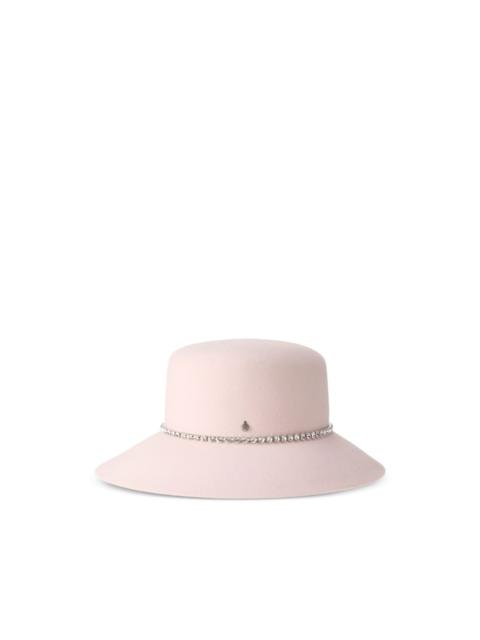 MAISON MICHEL rhinestone-embellished hat