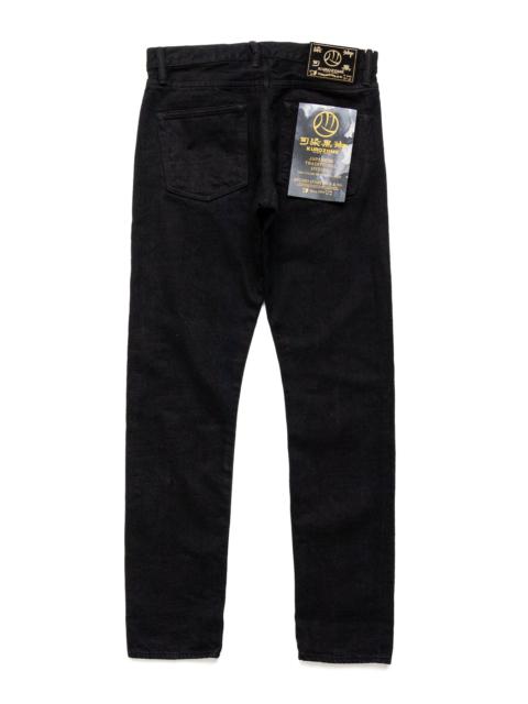 Studio D'Artisan D1864 Kyoto Black Dyeing Jeans Relax Tapered