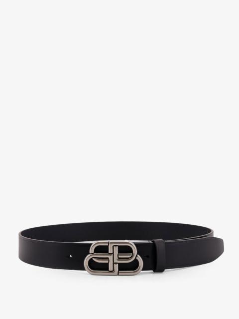 BALENCIAGA Balenciaga Bb Large Leather Belt