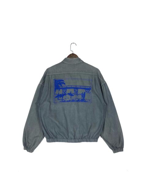 Other Designers Vintage 1986 Ocean Pacific Cotton Jacket