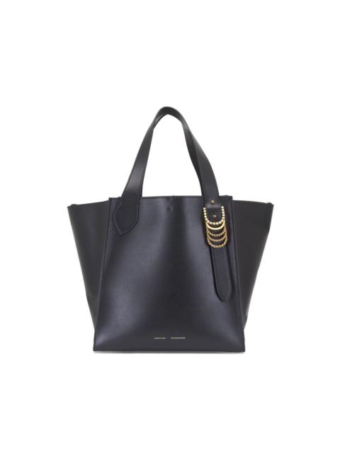 DOROTHEE SCHUMACHER double-buckle leather tote bag