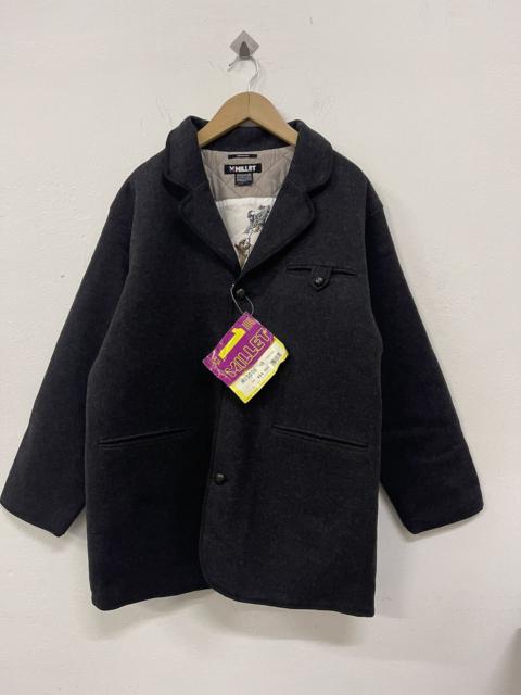 VETEMENTS Vintage 90s Millet Vetements Charcoal Black Wool Jacket
