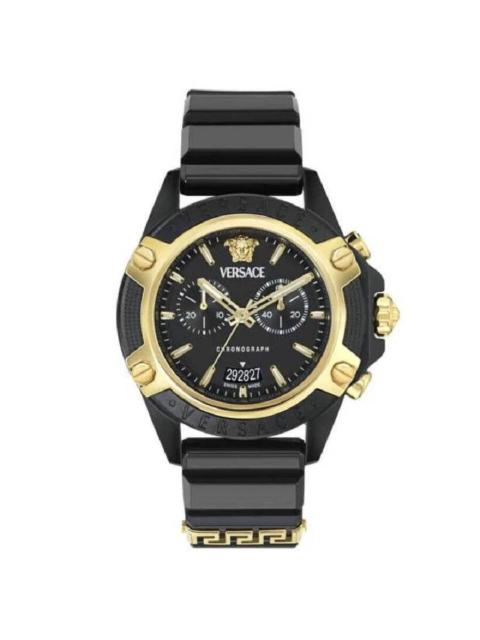 VERSACE Versace Chronograph Quartz Black Matte Dial Men's Watch VE8P00724