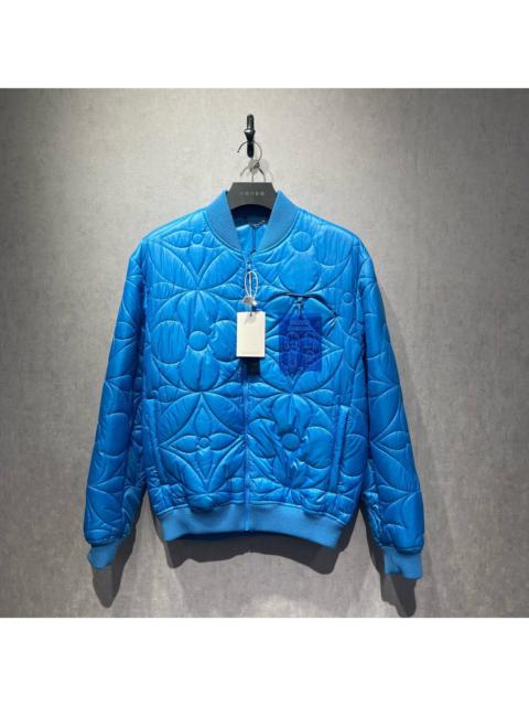 Louis Vuitton Louis Vuitton Klein Blue Monogram Tagged Cotton Jacket